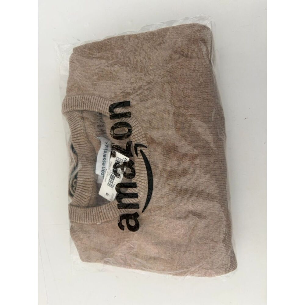 Amazon Essentials Men Crewneck Sweater carmel XL